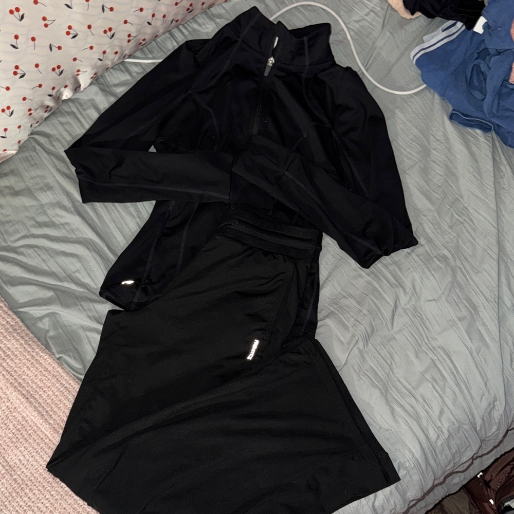 Fabletics Black Activewear Set $40 - image 1